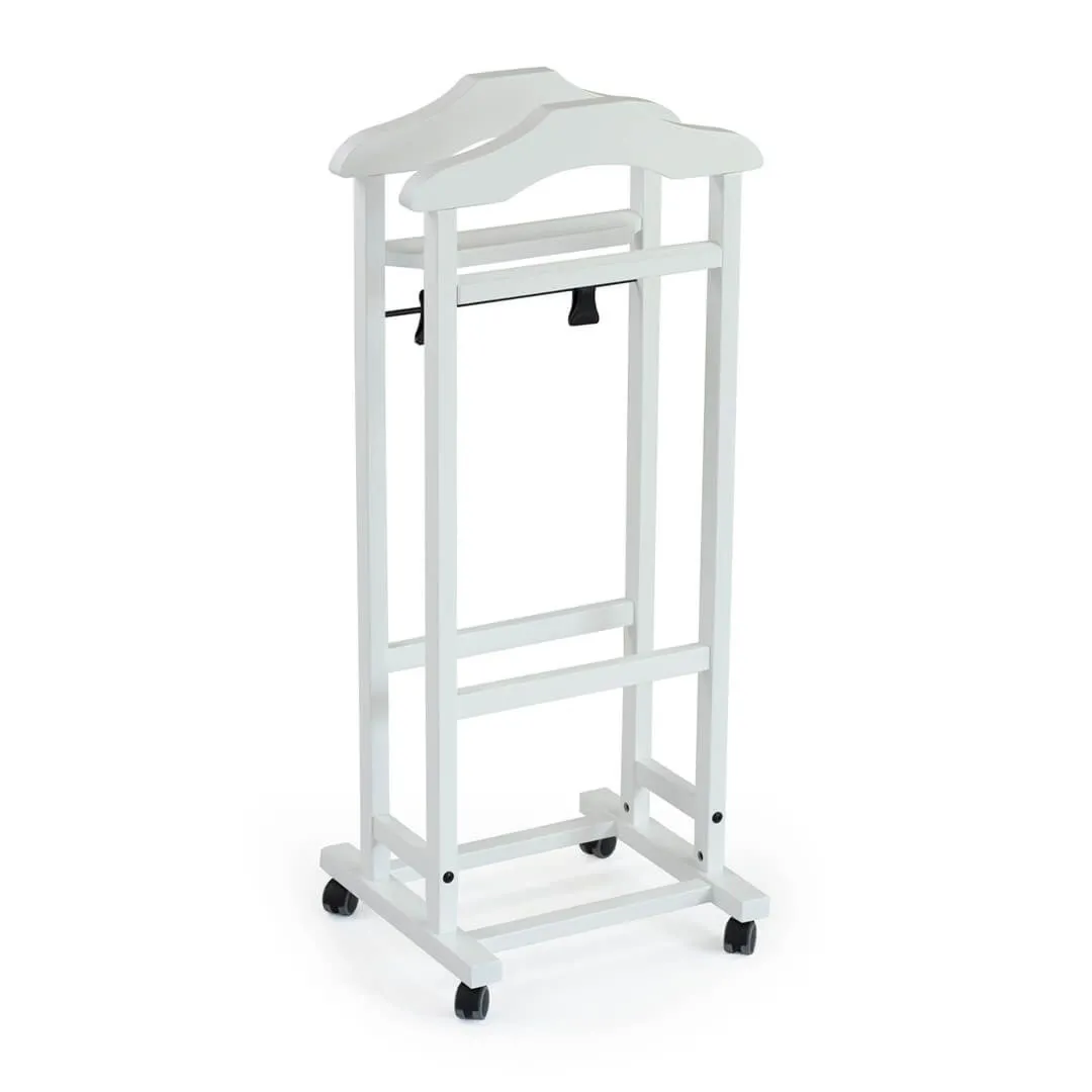 ARREDAMENTI MIXER Wieszak do sypialni - 105 x 46 cm, biały