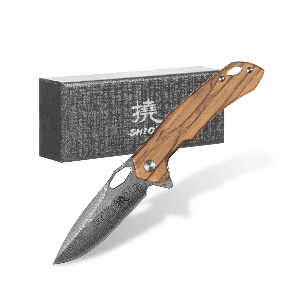 Nóż do owoców i warzyw Shiori 撓 Shōto by Jakub Suchta precyzyjny, mały, wielowarstwowa stal damasceńska