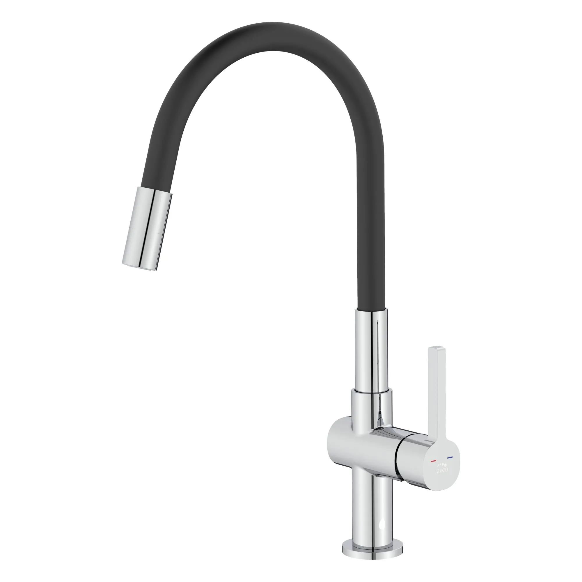 LAVEO Alita - bateria zlewozmywakowa stojąca z elastyczną 2 - funkcyjną wylewką