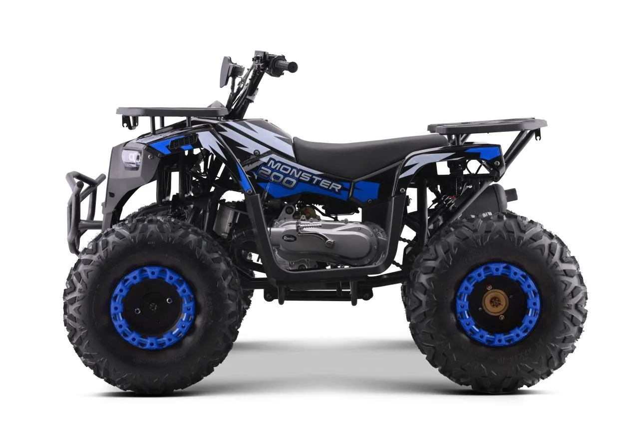 Pojazd Quad Spalinowy 200CC MONSTER Niebieski