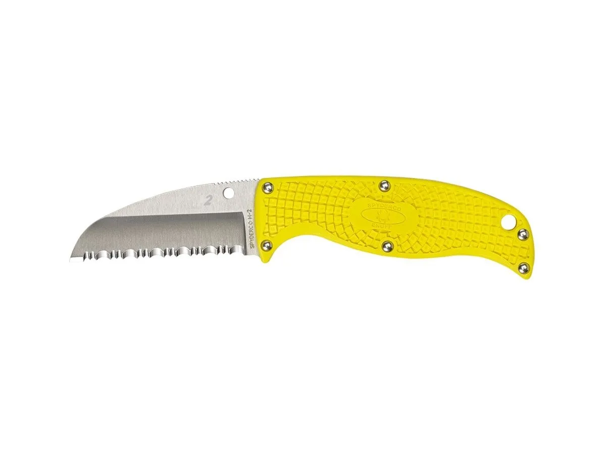 Spyderco ENUFF SALT FRN YELLOW SHEEPFOOT FB31SYL