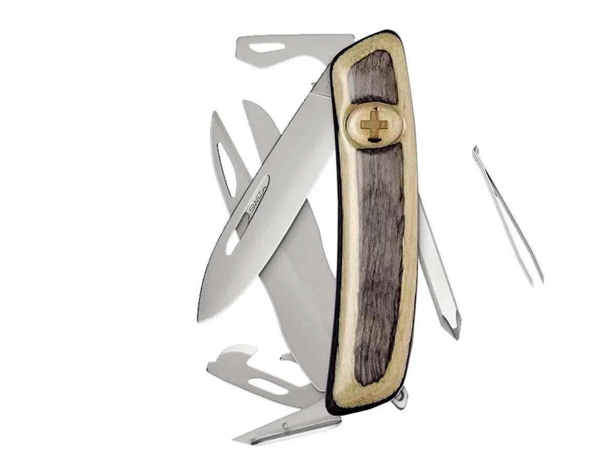 Swiza D08R AM SCISSORS Laminate White (KNR.0126.6520)