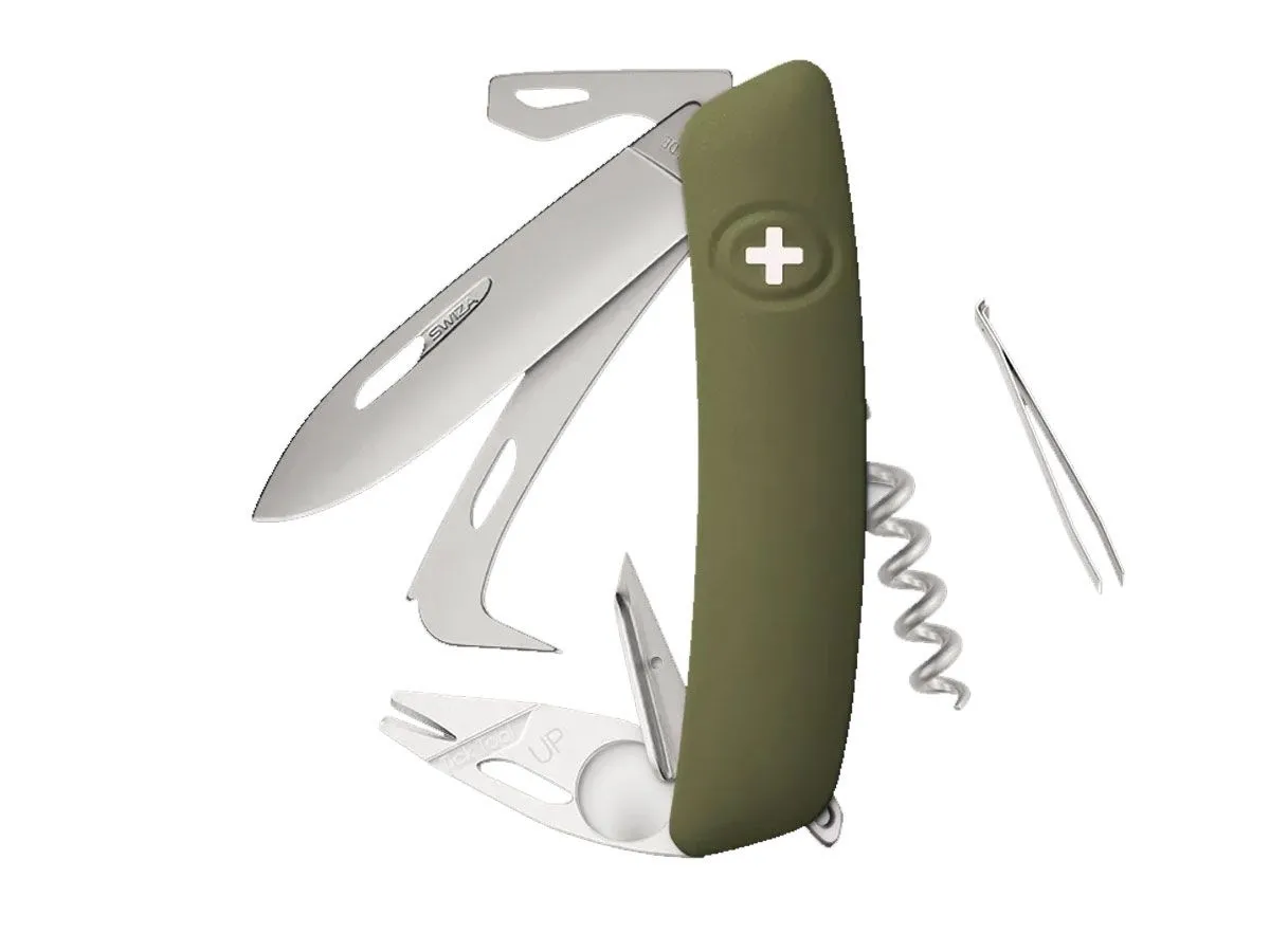 Swiza HO05R-TT AM HORSE & TICK TOOL Olive (KHO.0096.1050)