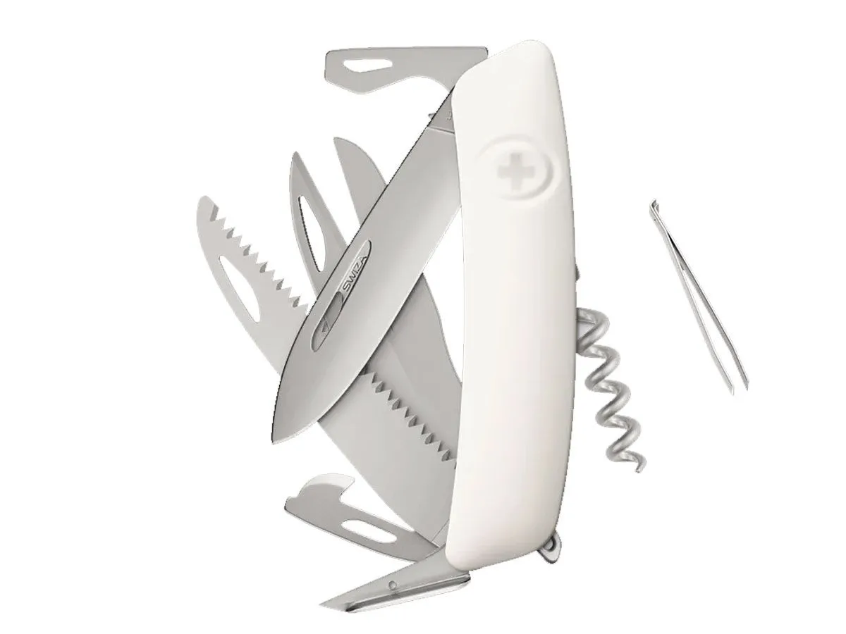 Swiza D09R AM SAW & SCISSORS White (KNR.0136.1020)