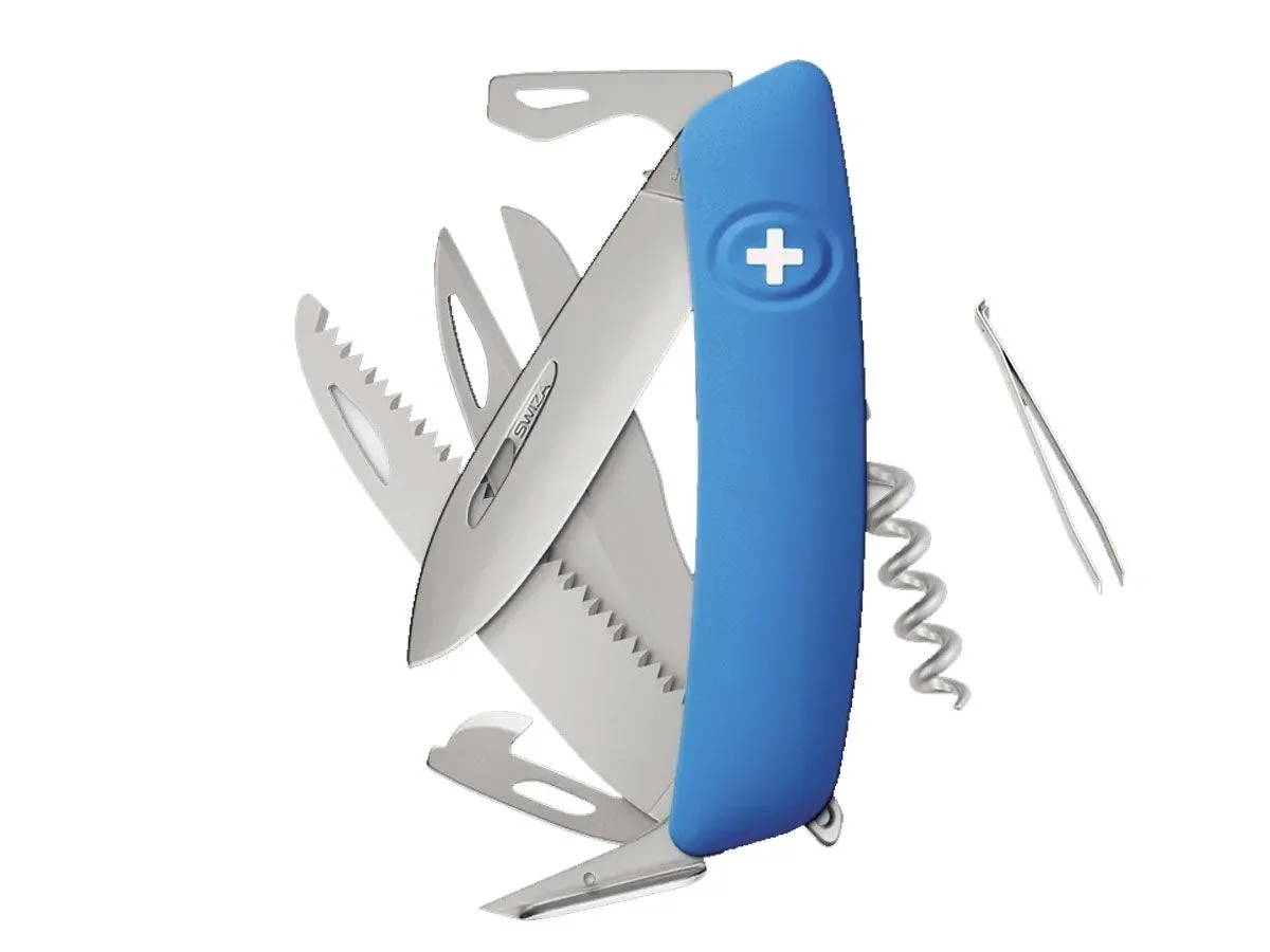 Swiza D09R AM SAW & SCISSORS Blue (KNR.0136.1030)