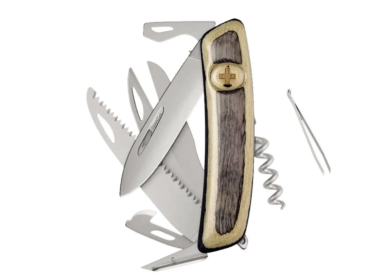 Swiza D09R AM SAW & SCISSORS Laminate White (KNR.0136.6520)