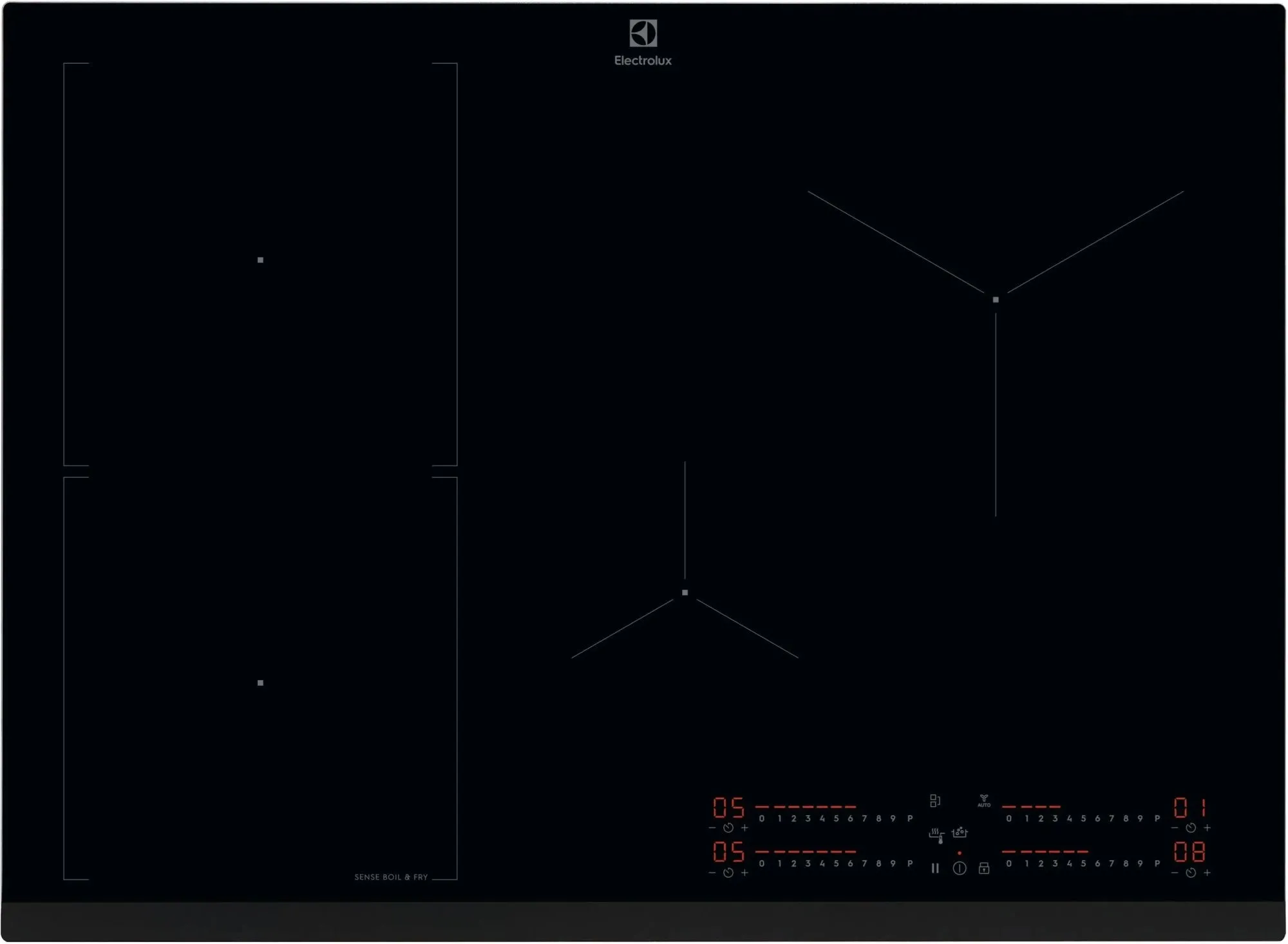 Electrolux EIS77453 Płyta indukcyjna 800 Sense Boil+Fry 68 cm