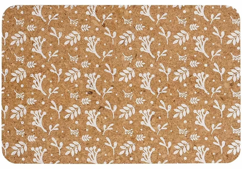 Ladelle Dwell komplet podkładek korkowych na stół 4 sztuki White L49363