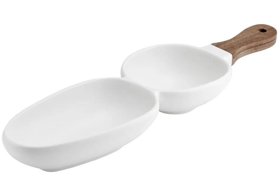 Ladelle Essentials Serve Stick biały 2-częściowy L62049