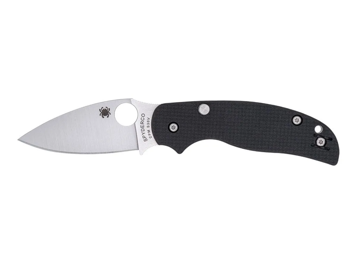 Spyderco SAGE 6 BUTTON-RELEASE COMPRESSION LOCK C123CFBCLP