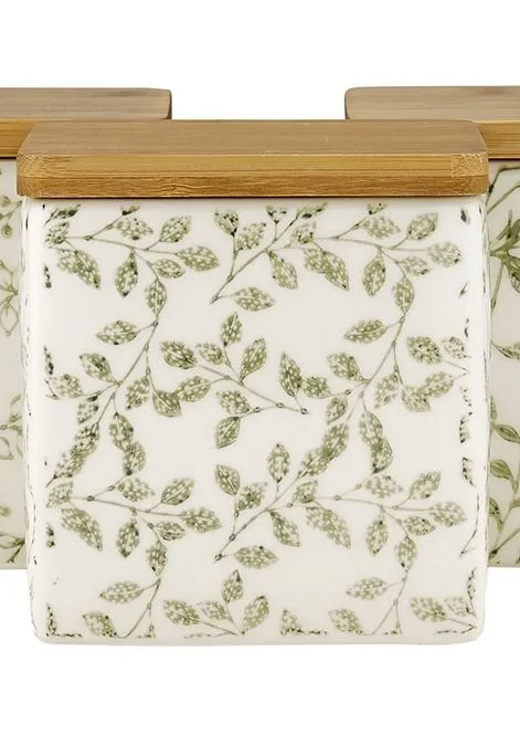 Ladelle Repose Green wzór 1 pojemnik do przechowywania żywności L62650