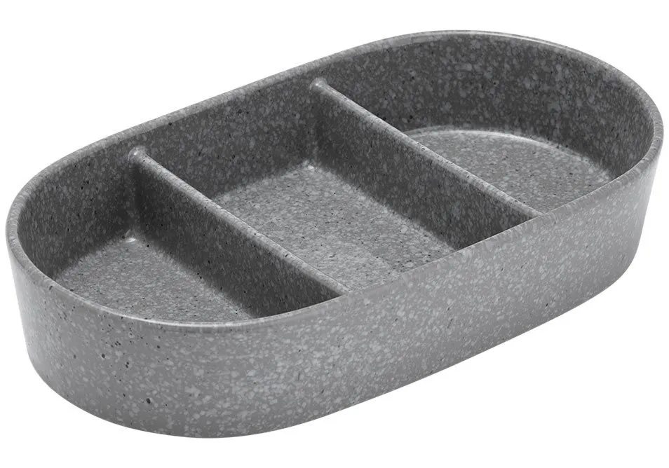 Ladelle Terazzo Segment Bowl miseczka szara 3-częściowa L61846