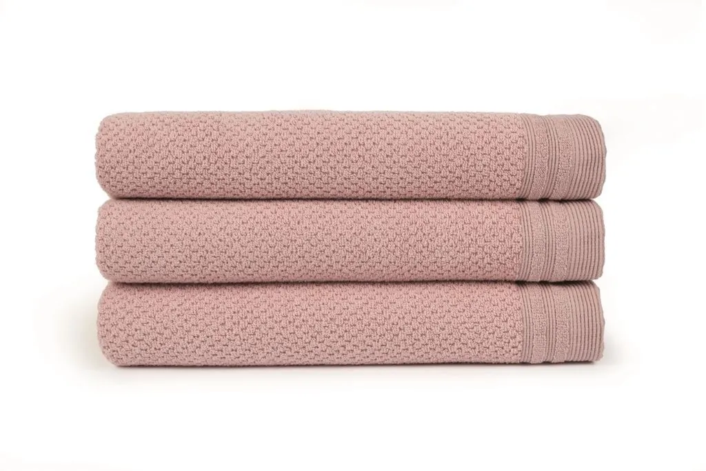 Lasa Portugal ręcznik kąpielowy 196 1 13 DUNE col. 2 Rosa 100 x 150 cm