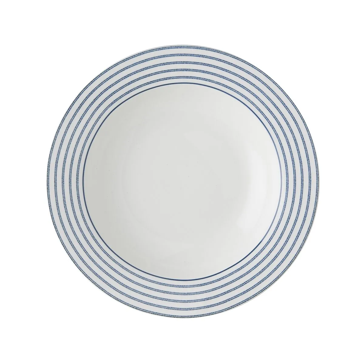 Laura Ashley 22cm głęboki talerz porcelanowy W178270 Candy Stripe