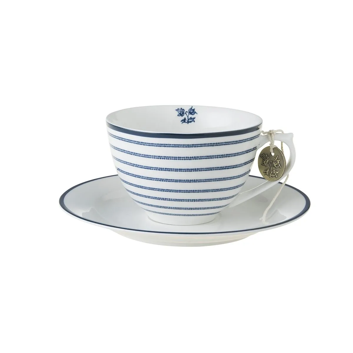 Laura Ashley filiżanka do cappuccino W178677 Candy Stripe