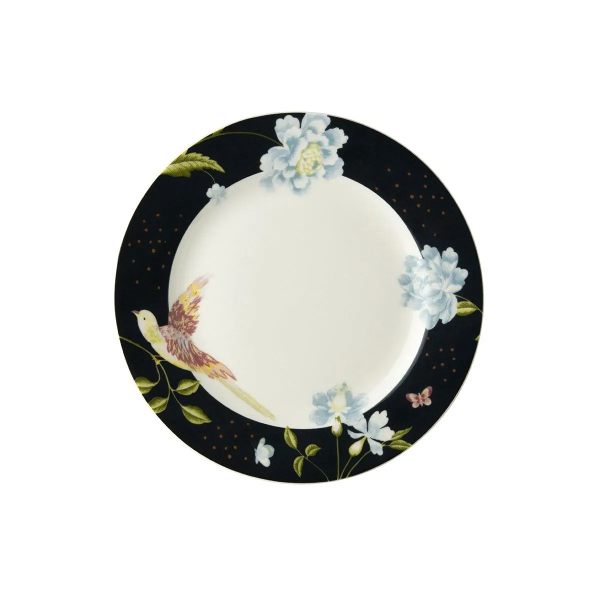 Laura Ashley Heritage 18cm talerz porcelanowy W180437 Midnight Uni