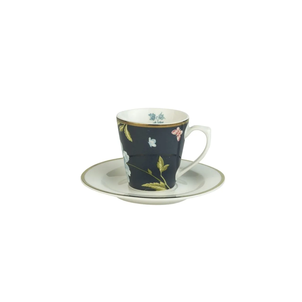 Laura Ashley Heritage filiżanka do espresso W181226 Midnight Uni