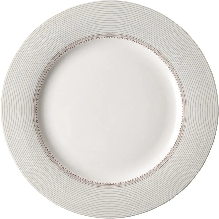 Laura Ashley Wild Clematis 23 cm talerz  W182903 Strepen