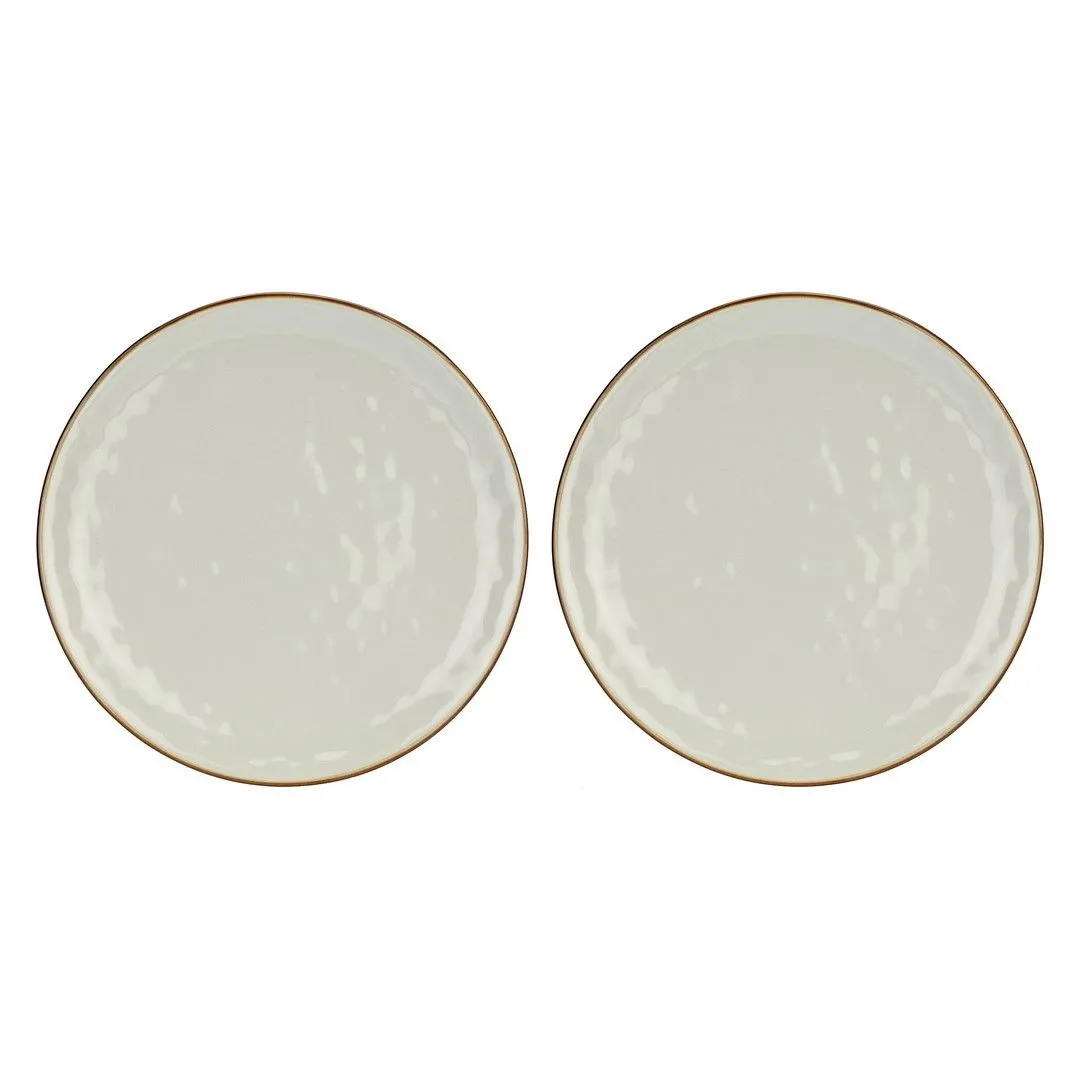 ROSE&TULIPANI CONCERTO GRIGIO PERLA Zestaw 2 talerzy 33 cm