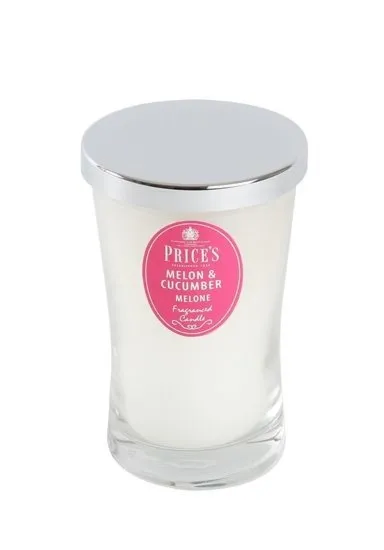 Price's Candles zapachowa świeca w słoiczku - duża MELON & CUCUMBER