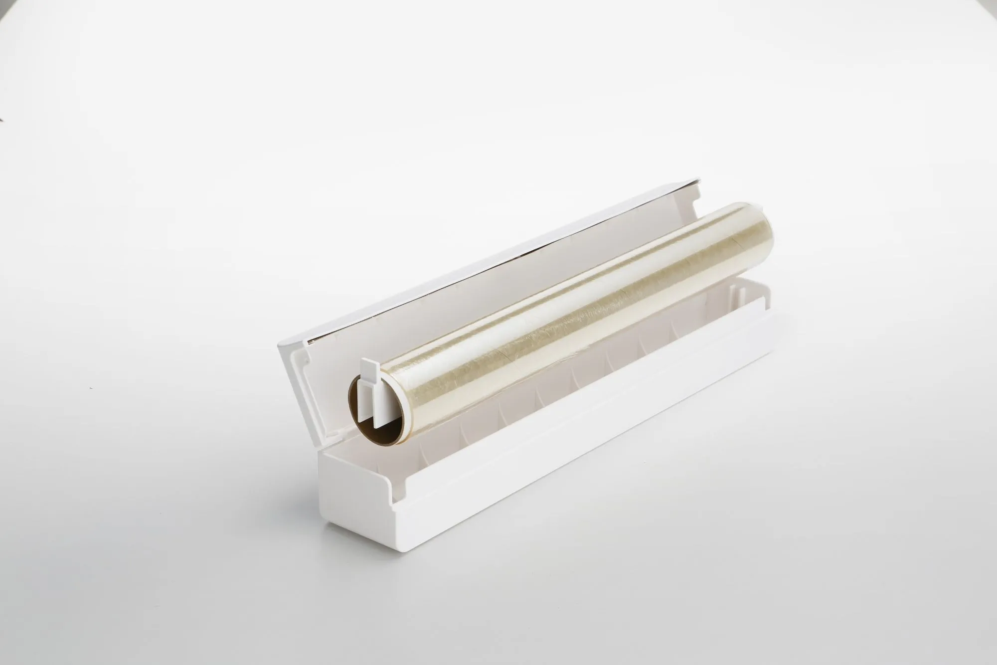 Pojemnik magnetyczny na folię biały