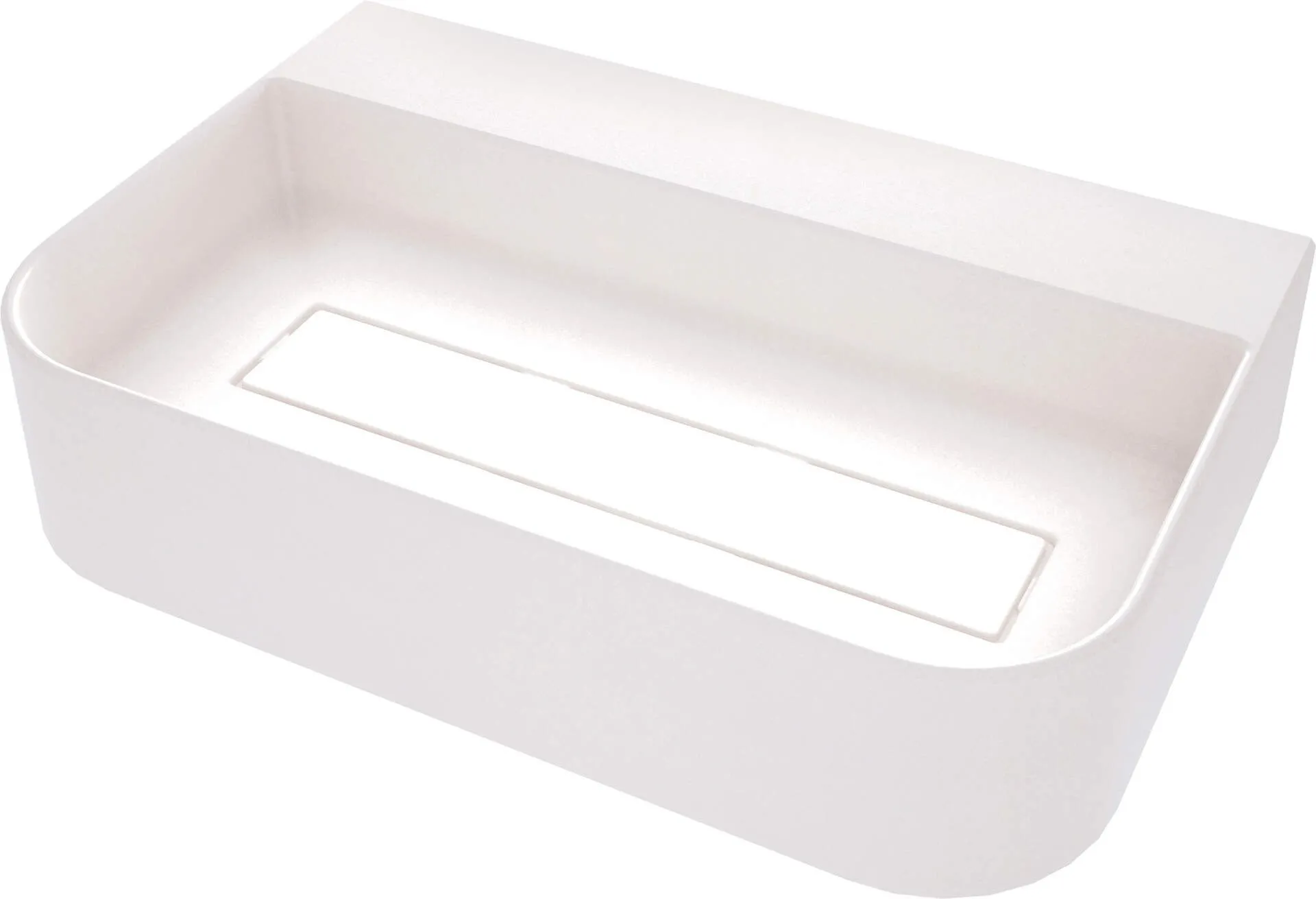 Deante Umywalka granitowa nablatowa z miejscem na baterię - z maskownicą