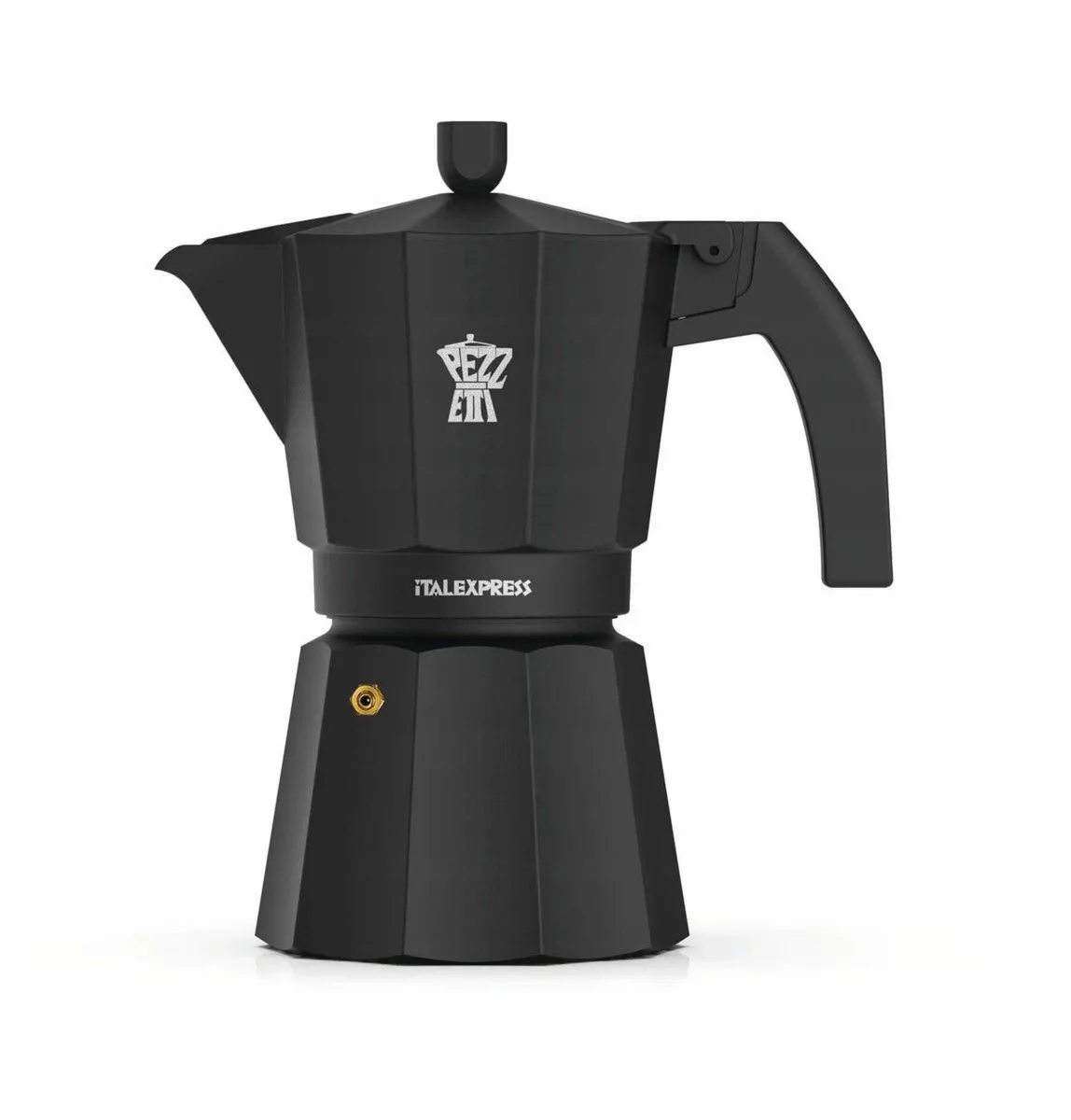 PEZZETTI ITALEXPRESS Emaliowana kawiarka (6 filiżanek) - Czarny