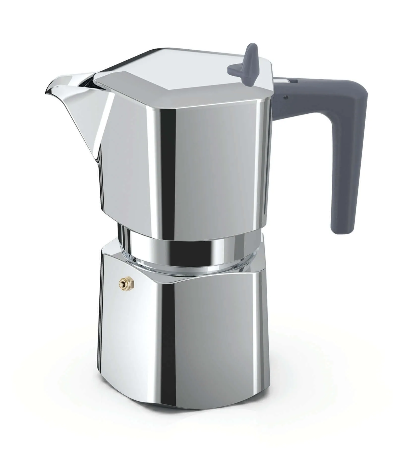 PEZZETTI PENTAEXPRESS Aluminiowa kawiarka (6 filiżanek) - Srebrny