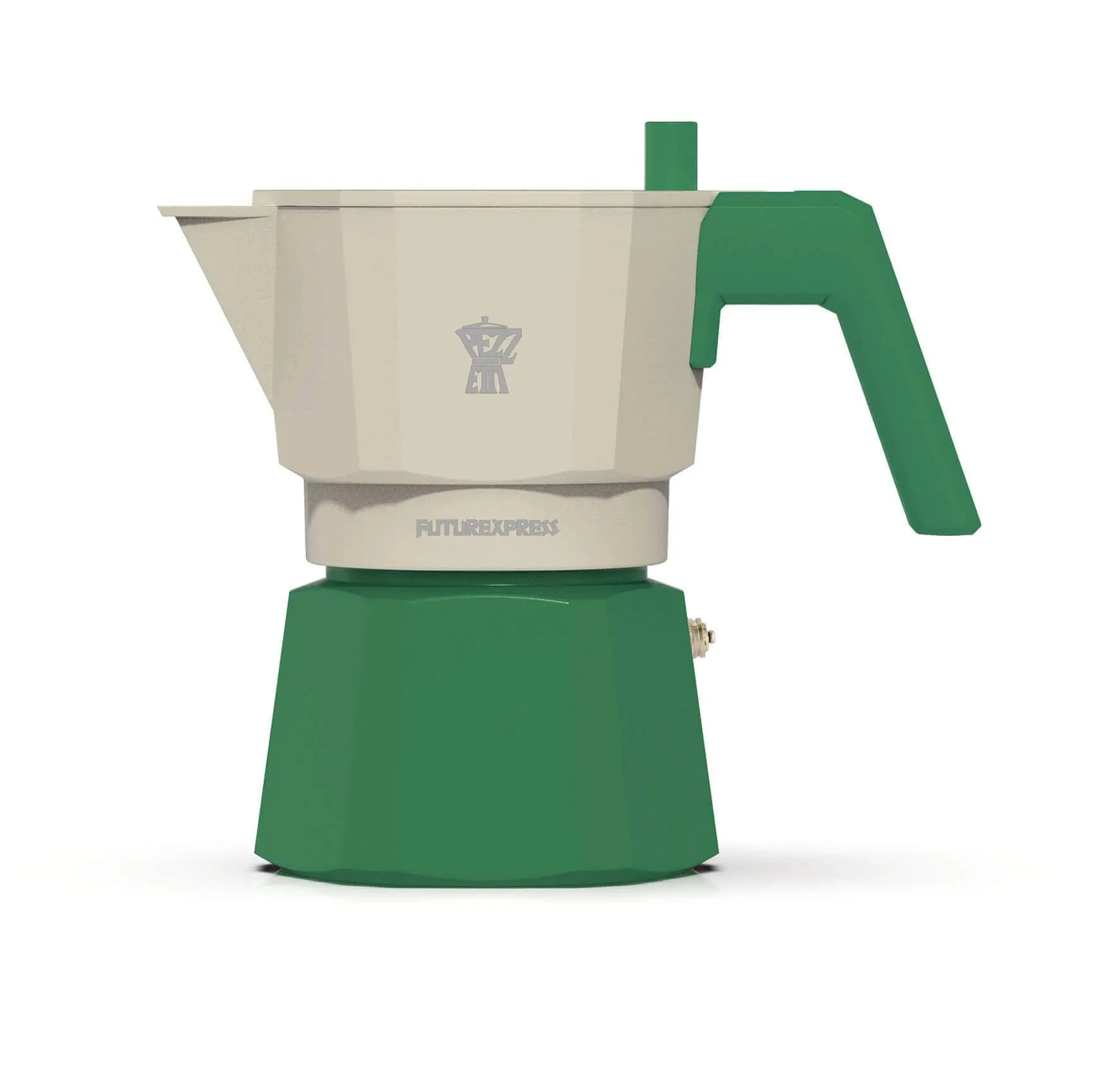 PEZZETTI FUTUREXPRESS Emaliowana kawiarka (3 filiżanki) - Zielony