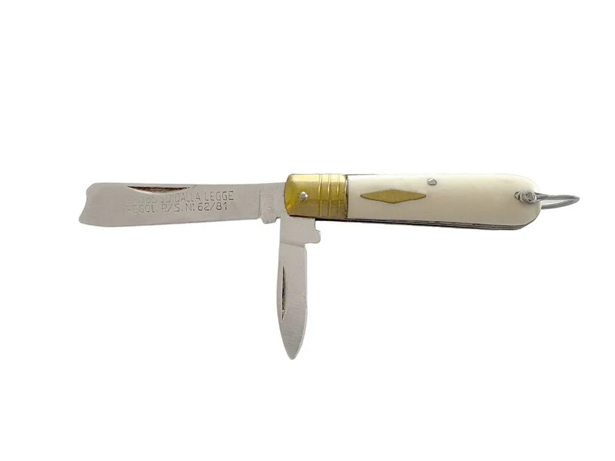 FOLDING MOZZI 2 BLADES PLASTIC HANDLE