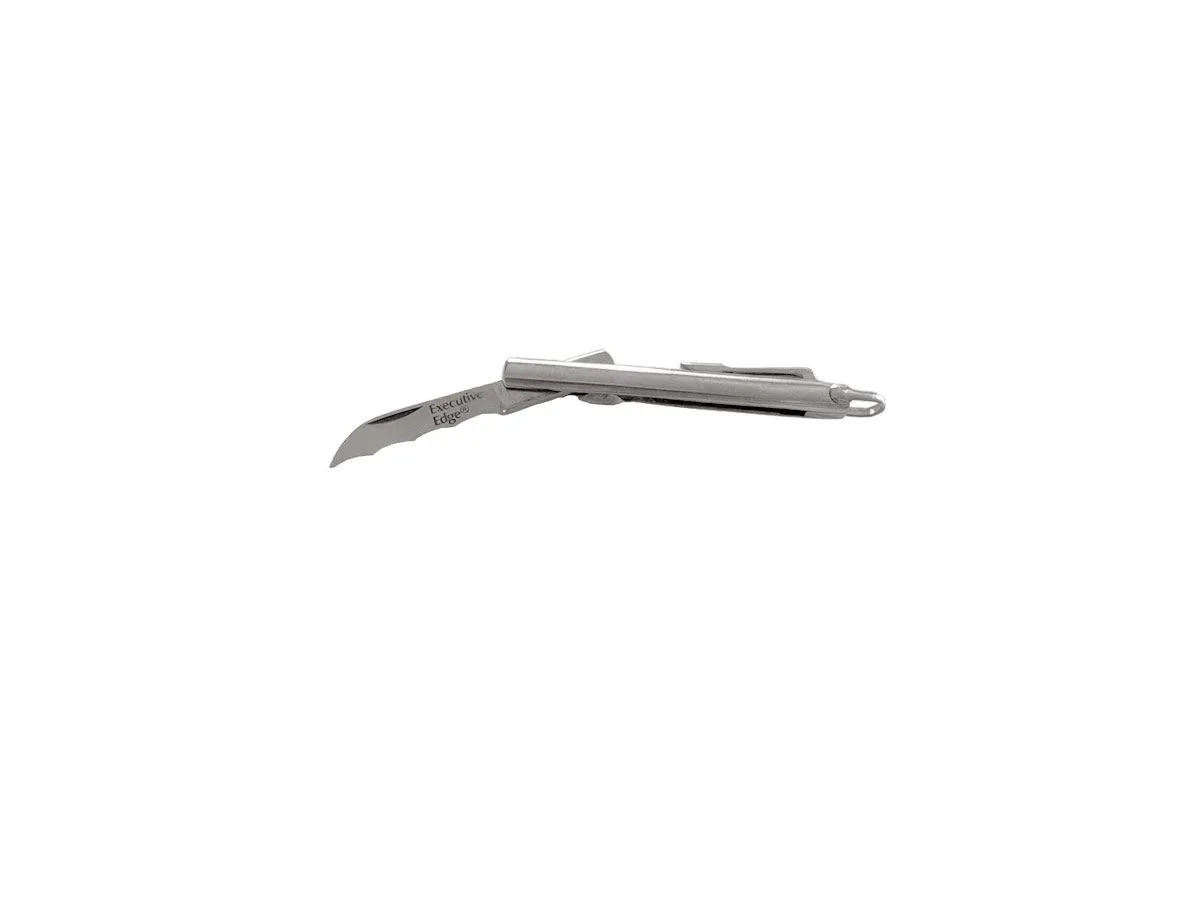 B&D Executive Edge PENKNIFE JUNIOR SILVER SERRATED