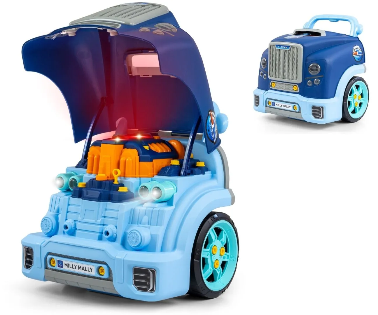 Milly Mally Silnik rozkręcalny N-gine Blue