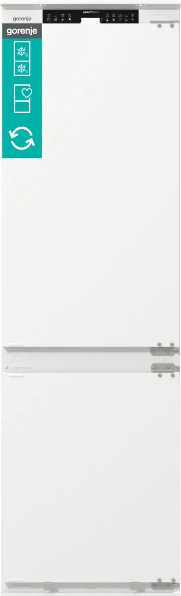 Gorenje NRKI517E61WF G600 Zintegrowane lodówka / zamrażarka, 177.2 x 54 x 54.5 cm, Standardowy