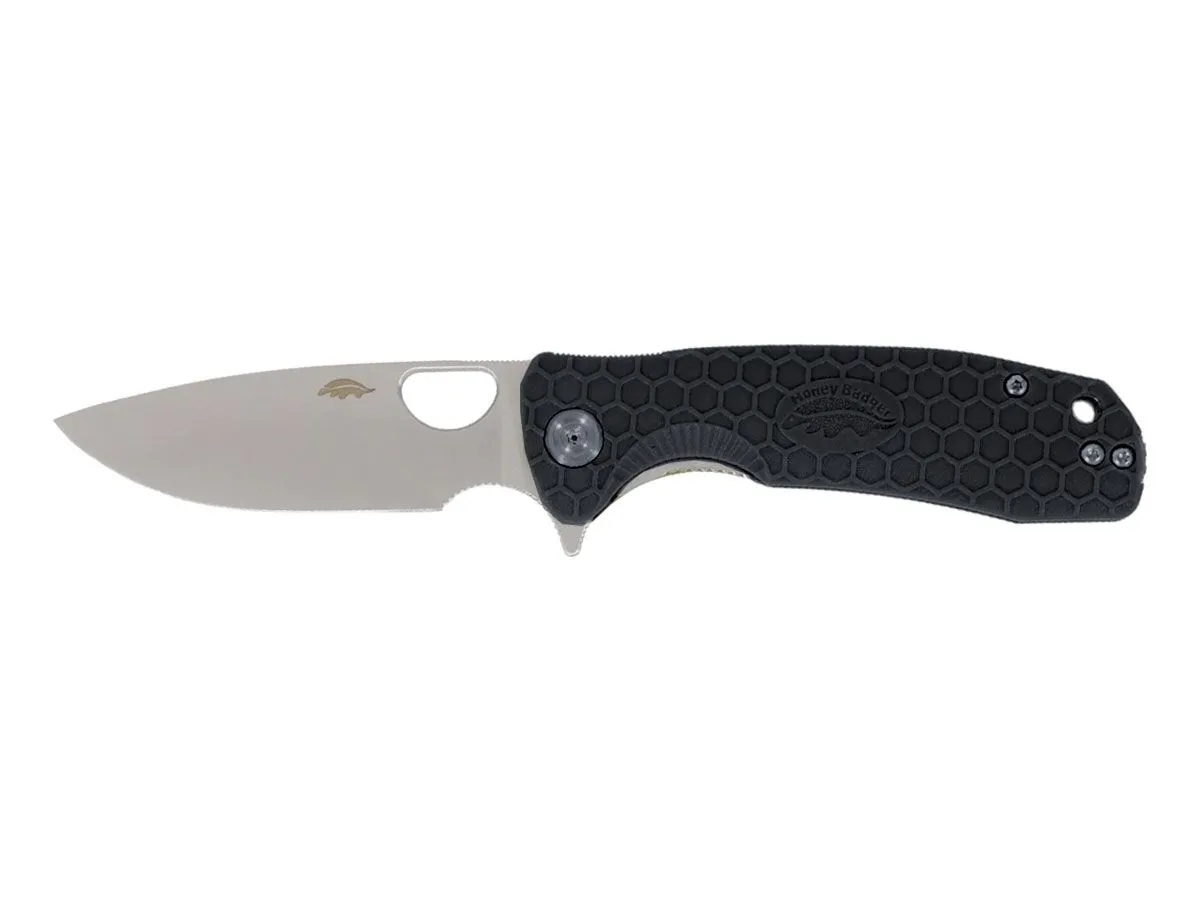 Honey Badger HB1001 DROP POINT LARGE FLIPPER Czarny