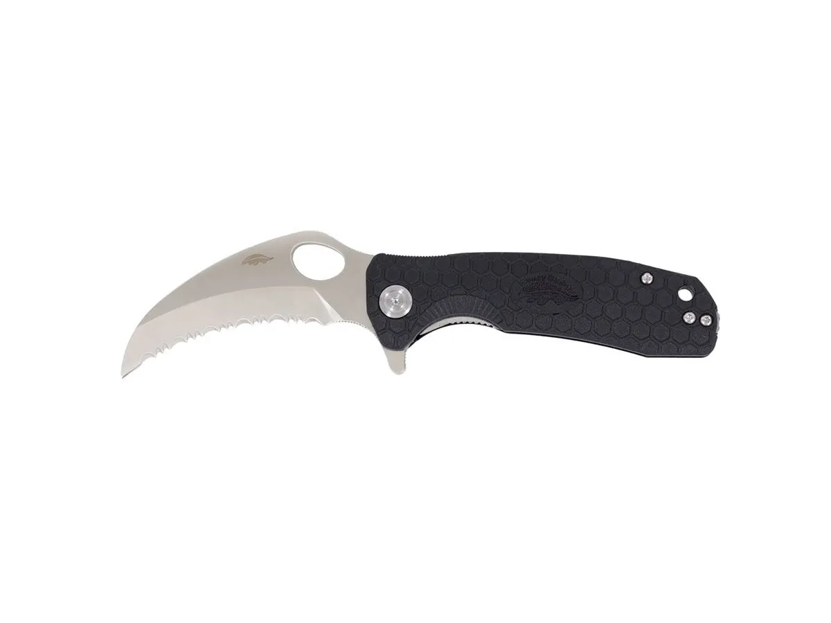Honey Badger HB1151 CLAW SMALL SERRATED Black