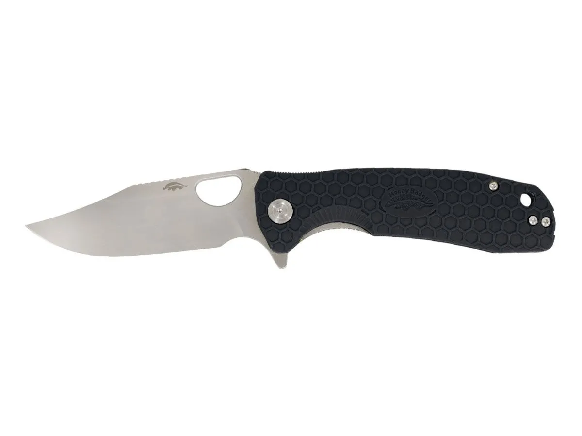 Honey Badger HB4063 CLIP POINT LARGE Black