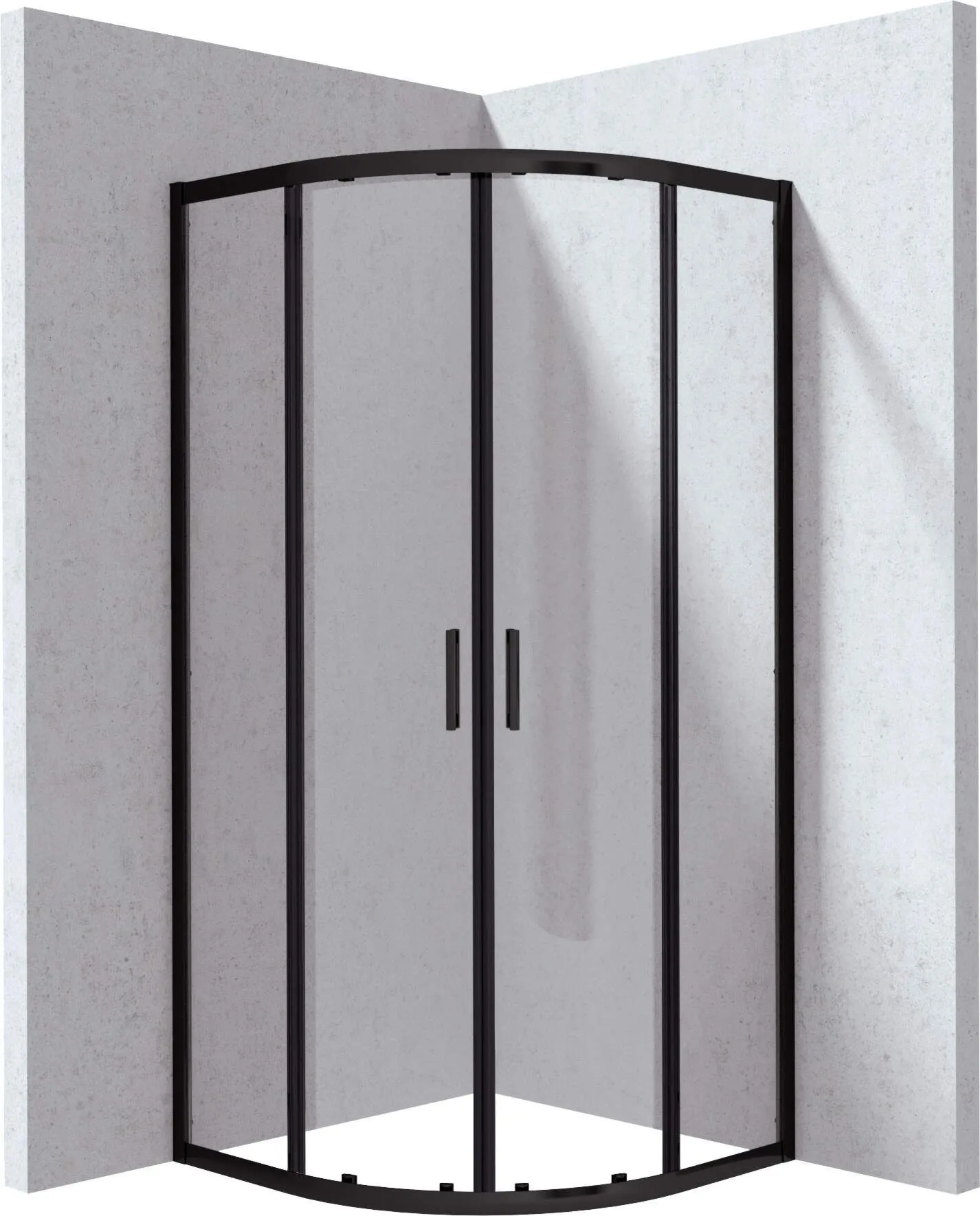 Deante Kabina prysznicowa półokrągła 80x80 cm