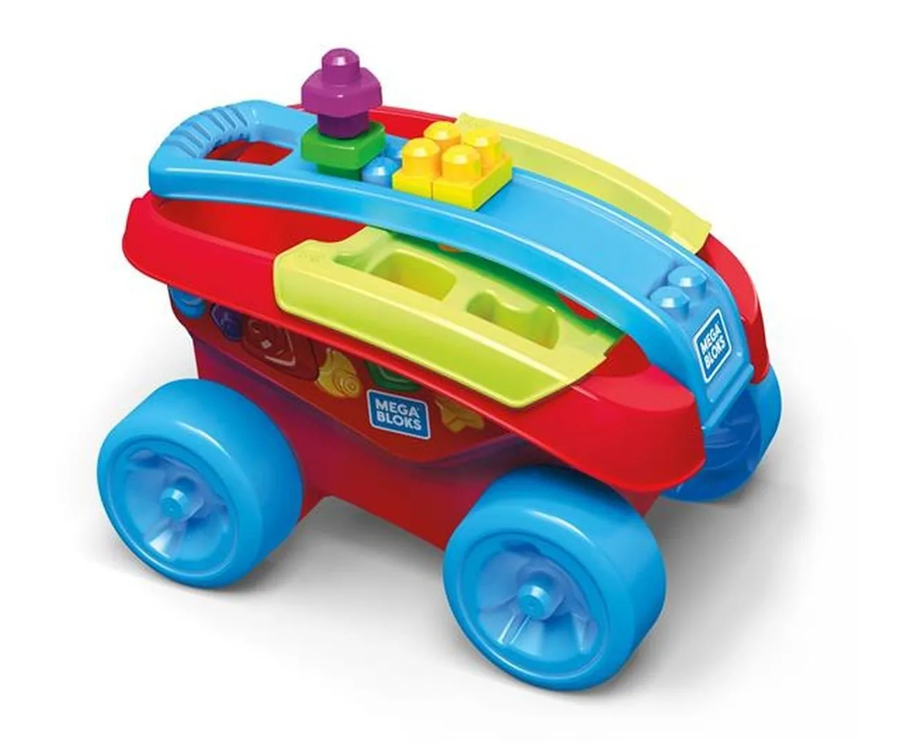 MEGA BLOKS WÓZEK SORTER KSZTAŁTÓW