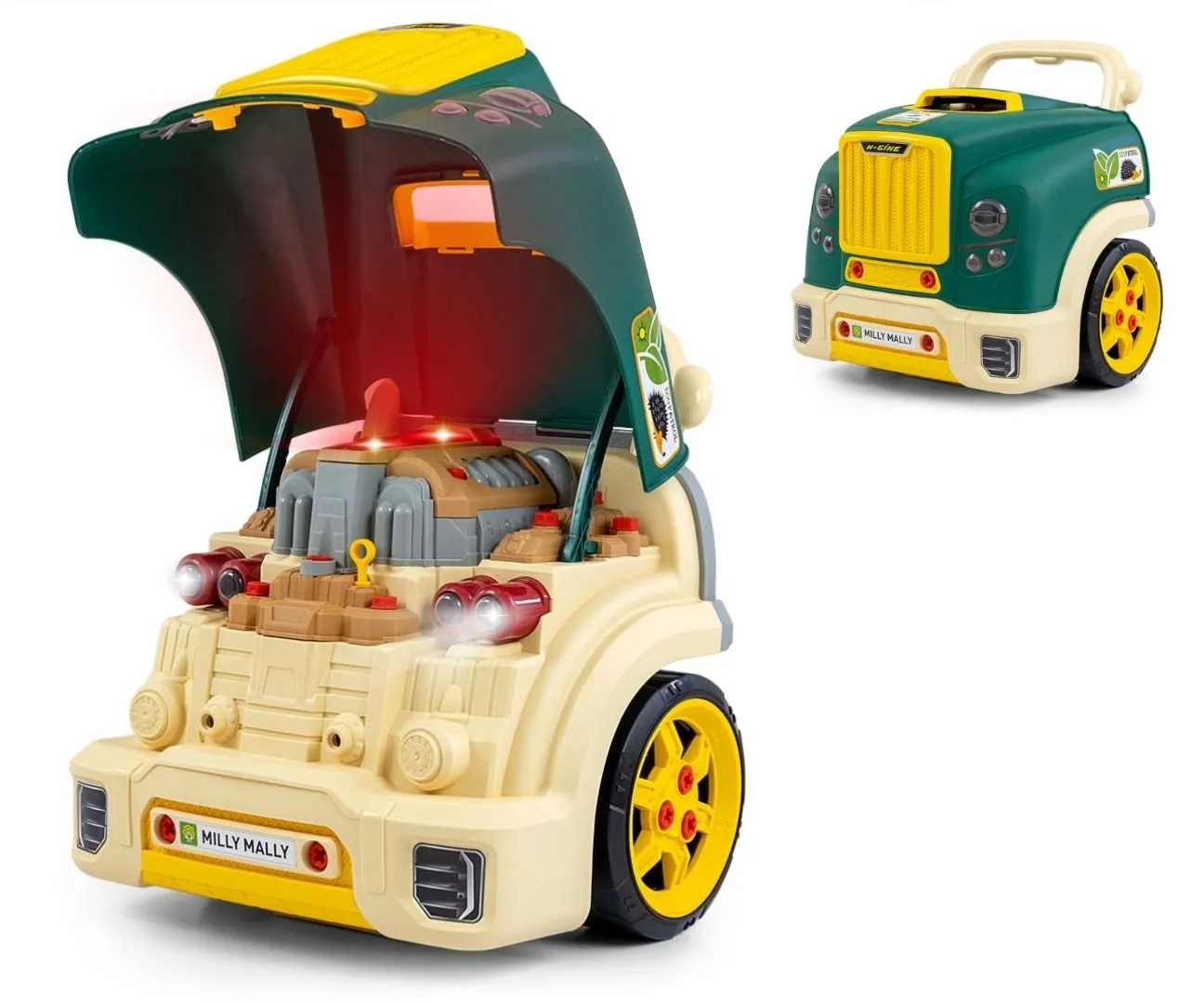 Milly Mally Silnik rozkręcalny N-gine Green