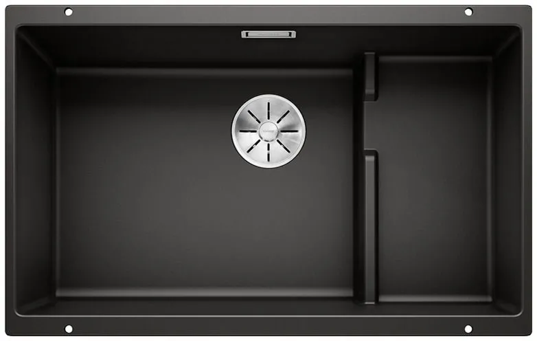 BLANCO SUBLINE 700-U Level Silgranit czarny, InFino