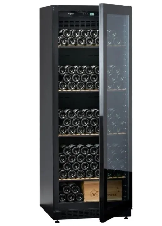 MQUVEE VCS273FGB Velvet 220 Winiarka Wolnostojąca Fullglass Black