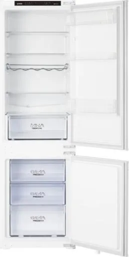 Gorenje NRKI418EP1 177.2 cm mocowanie frontu za pomocą suwaków i prowadnic