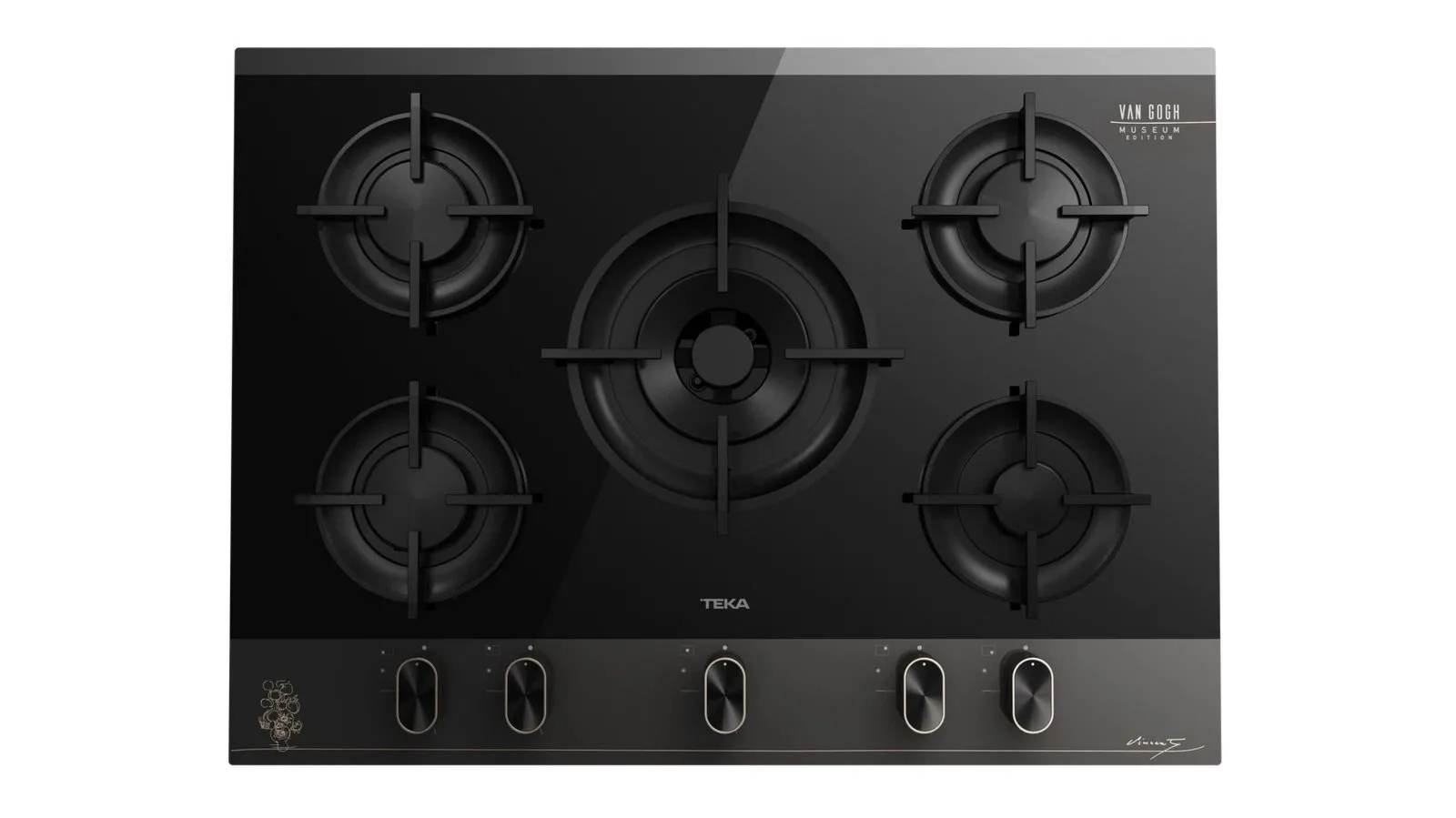 TEKA GBC 75 VB VG Linia Van Gogh Museum. Płyta gazowa 70cm na szkle z 5 polami