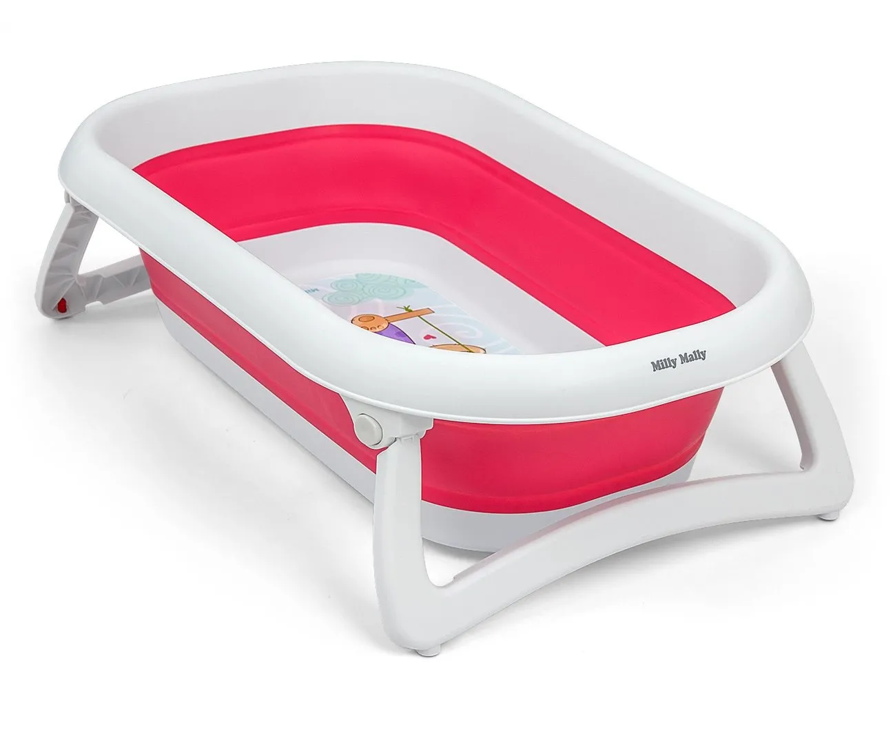 Milly Mally Wanienka składana Aqua Pink