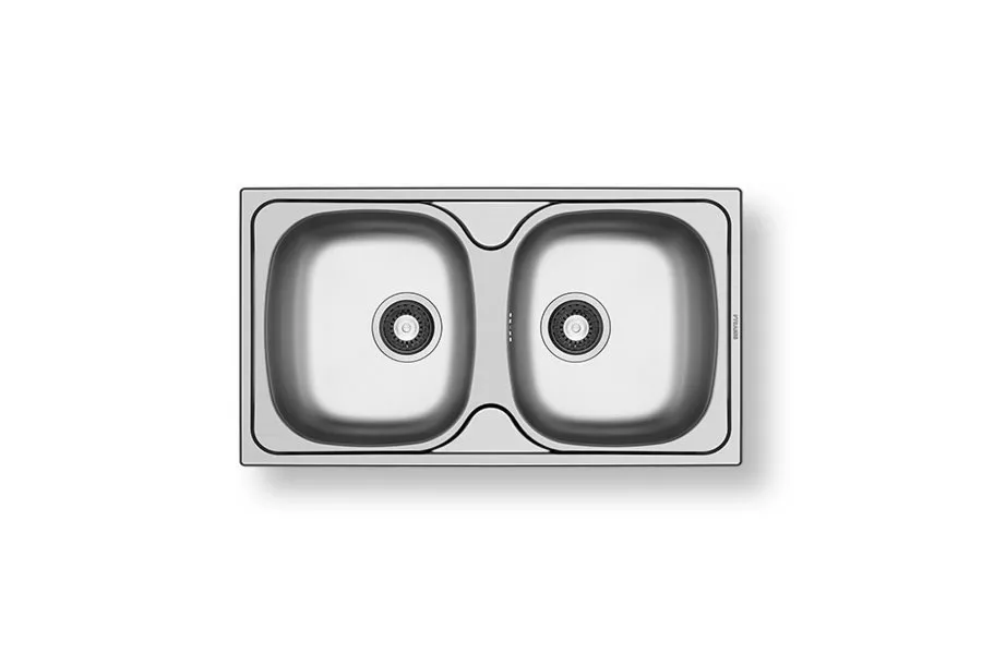 Pyramis Zlewozmywak E 78 2B - 92 mm