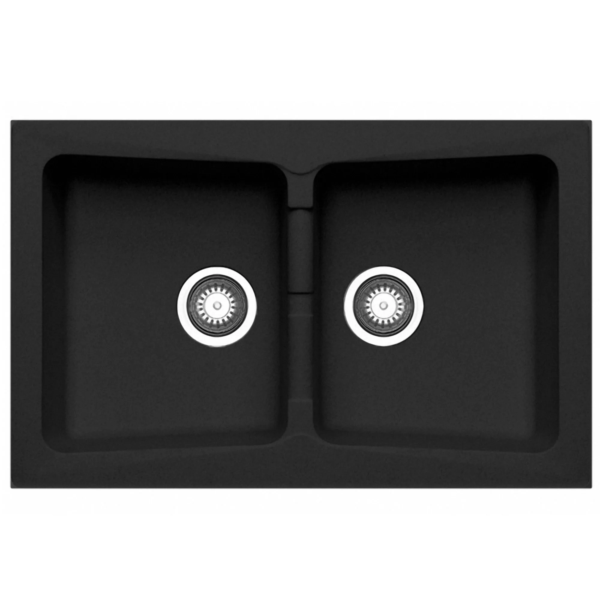 Pyramis Zlew. PETRA 79x50 2B, granit grafit