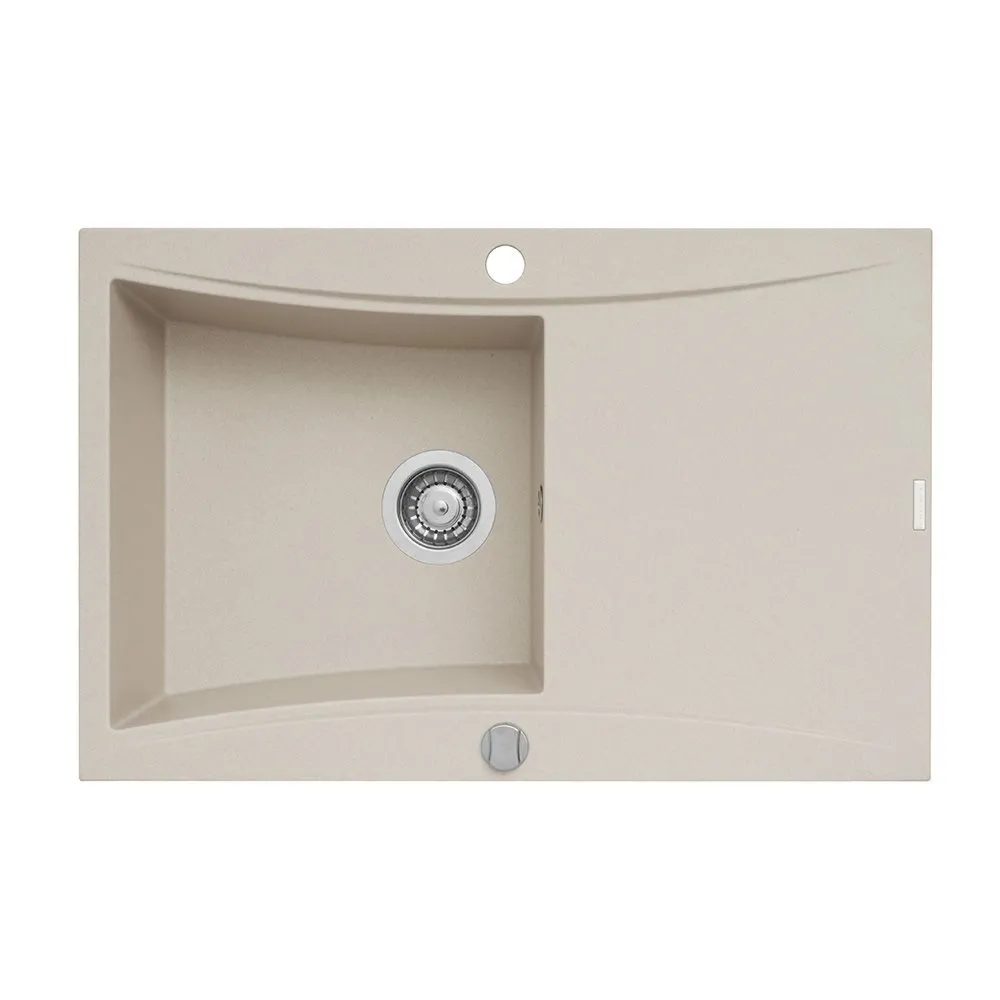 Pyramis Zlew. SOFTLINE (79x51) 1B 1D beż - piaskowy