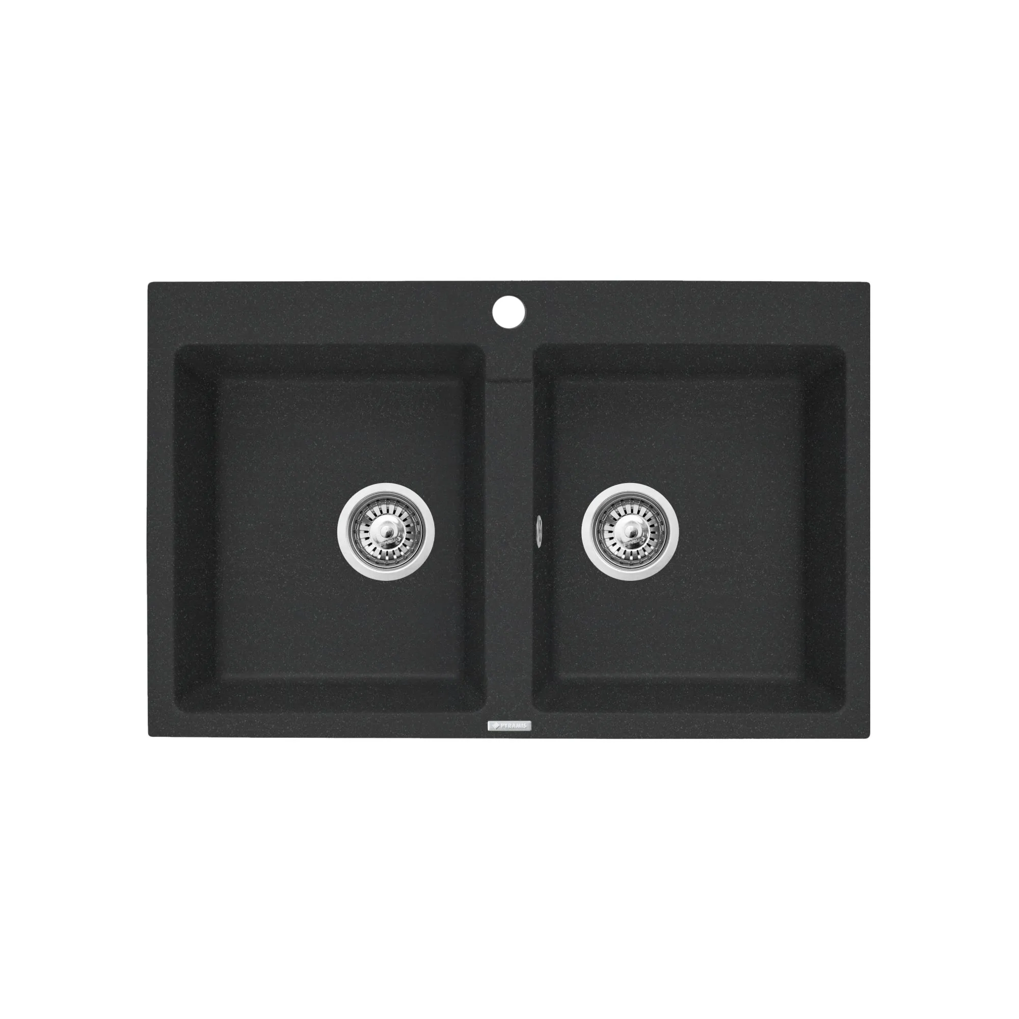 Pyramis Zlew. SPARTA 78x50 2B czarny