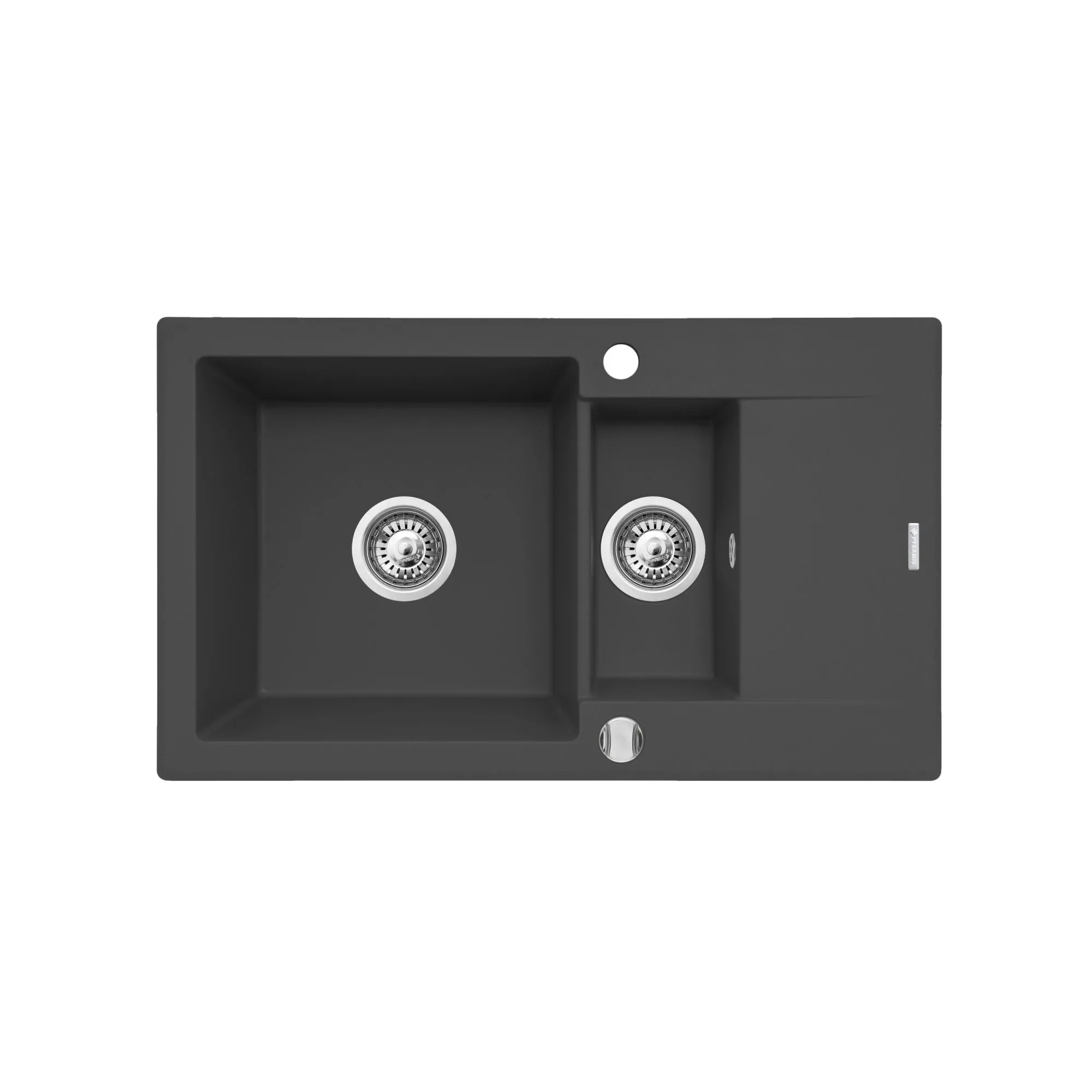 Pyramis Zlew. KORFU 78x46 1 1/2B 1D karbon