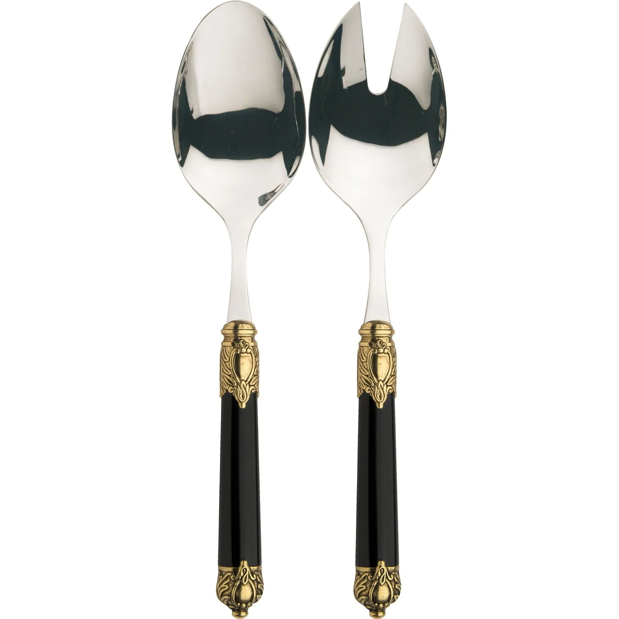 RINASCIMENTO Gold Czarne - zestaw do sałat w pudełku